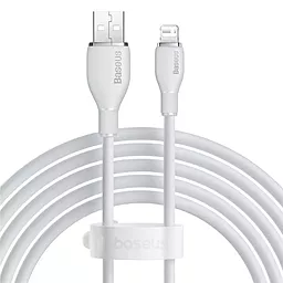 USB Кабель Baseus Pudding Series 12w 2.4a 2m Lightning cable white