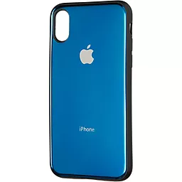 Чехол Gelius Metal Glass Case Apple iPhone X, iPhone XS Blue