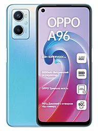 Мобільний телефон Oppo A96 6/128GB Dual Sim Sunset Blue - фото Мобільний телефон Oppo A96 6/128GB Dual Sim Sunset Blue