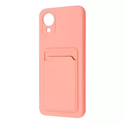 Чехол Wave Colorful Pocket для Oppo A17k Pale Pink