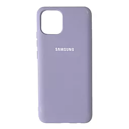 Чохол 1TOUCH Silicone Case Full для Samsung Galaxy A03 2021  Lilac