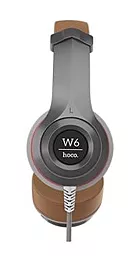 Навушники Hoco W6 Brown - мініатюра 3