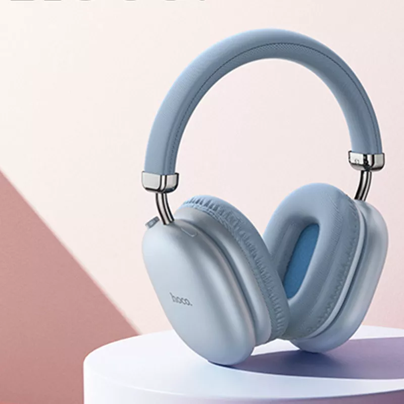 Наушники Hoco W35 Max Joy Sky Blue - фото 2