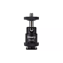 Шарнірне кріплення Jmary BH-02 360° для LED лампи, фотоапарату, камери, GoPro до штативу - фото Шарнірне кріплення Jmary BH-02 360° для LED лампи, фотоапарату, камери, GoPro до штативу