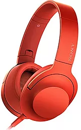 Наушники Sony h.ear on MDR-100AAP (MDR100AAPR.E) Red