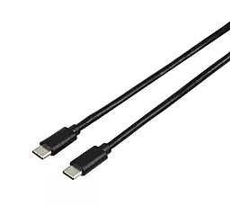USB Кабель Atcom USB Type-C - Type-C Cable Black (12118)