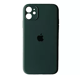 Чехол Silicone Case Full Camera for Apple iPhone 11 Cyprus Green