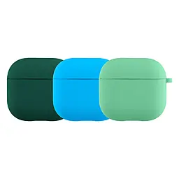 Силиконовый чехол NICHOSI для Apple Airpods 4 Mint - миниатюра 2 Силиконовый чехол NICHOSI для Apple Airpods 4 Mint - миниатюра 2