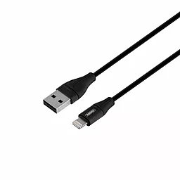 Кабель Remax Jell USB-A - Lightning 10.5w 1м cable Black (RC-075i) - фото Кабель Remax Jell USB-A - Lightning 10.5w 1м cable Black (RC-075i)