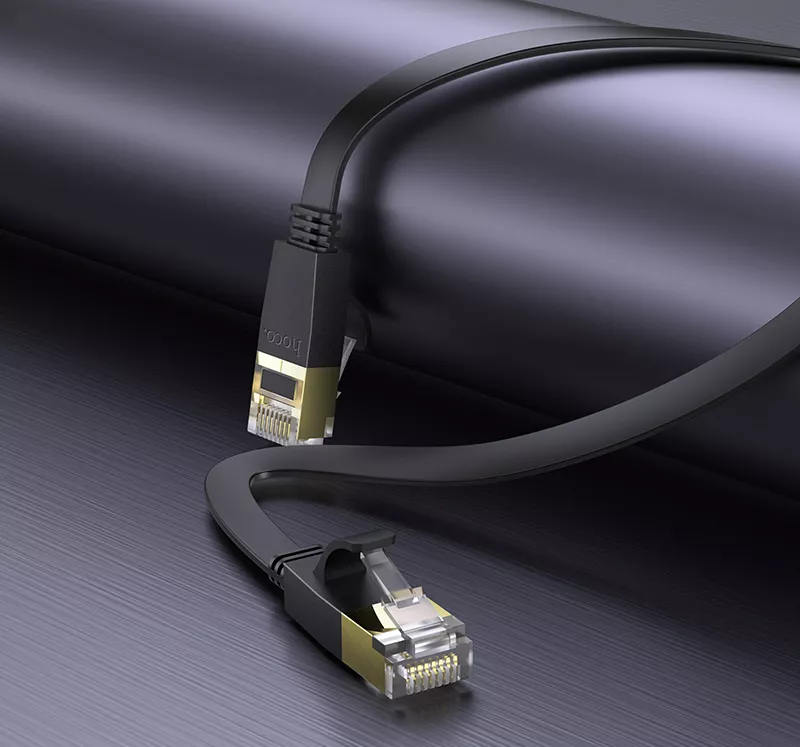 Патч-корд Hoco US07 General RJ-45 3м Cat. 6 чёрный - фото 6