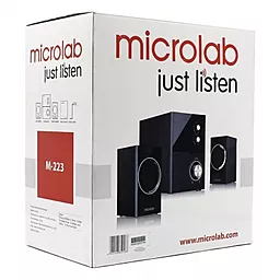 Колонки акустические Microlab M-223 Black - миниатюра 6