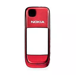 Корпусное стекло дисплея Nokia 6131 (внешнее, пластик) Red