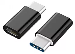 Адаптер-перехідник Cablexpert Type-C to Micro USB Black (A-USB2-CMmF-01)