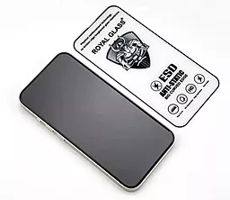 Захисне скло ESD Royal Glass Antistatic для Apple iPhone 14 Pro Black