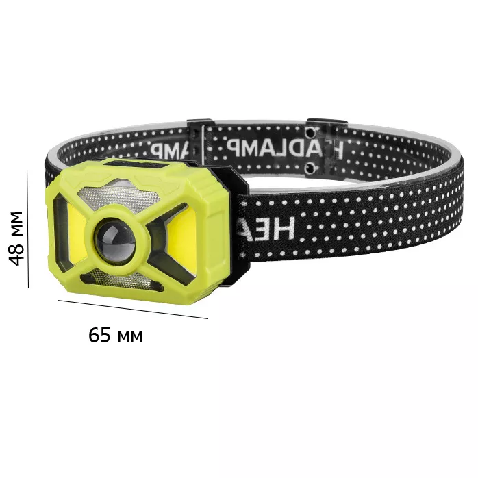Налобный фонарик Bailong Police 2323-P50+SMD+COB (аккумуляторный) - фото 10