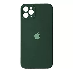 Чехол Silicone Case Full Camera для Apple iPhone 11 Pro Max Dark green