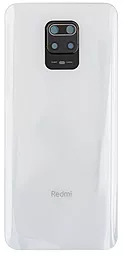 Задня кришка корпусу Xiaomi Redmi Note 9 Pro зі склом камери Glacier White - фото Задня кришка корпусу Xiaomi Redmi Note 9 Pro зі склом камери Glacier White