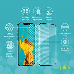 Защитное стекло Piko Full Glue для Apple iPhone 14 Plus Black (1283126541896) - миниатюра 4