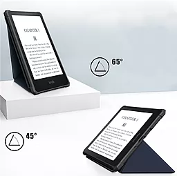 Чехол для планшета BeCover Ultra Slim Origami для Amazon Kindle Paperwhite 11th Gen. 2021 Deep Blue (707219) - миниатюра 3