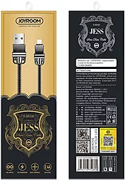 Кабель Joyroom JESS USB-A - Lightning 12w 2.4a 1.2м cable Silver (S-M336) - мініатюра 2 Кабель Joyroom JESS USB-A - Lightning 12w 2.4a 1.2м cable Silver (S-M336) - мініатюра 2