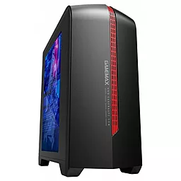 Корпус для комп'ютера GAMEMAX (H601 BR) Black/Red