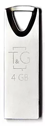 Флешка T&G 4GB 117 Metal Series USB 2.0 (TG117SL-4G) Silver