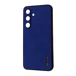 Чохол Wave Leather Case для Samsung Galaxy S24 Blue