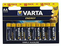 Батарейки Varta AA/LR6 Energy ALKALINE 10шт 1.5 V