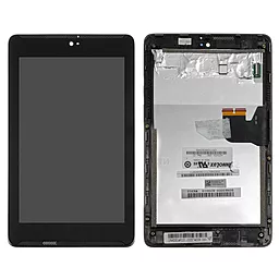 Дисплей для планшету Asus FonePad 7 ME373CG (1Y003A), FonePad HD7 ME372, ME372CG (K00E) + Touchscreen with frame Black - фото Дисплей для планшету Asus FonePad 7 ME373CG (1Y003A), FonePad HD7 ME372, ME372CG (K00E) + Touchscreen with frame Black