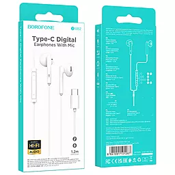 Навушники Borofone BM82 Type-C White - мініатюра 4 Навушники Borofone BM82 Type-C White - мініатюра 4