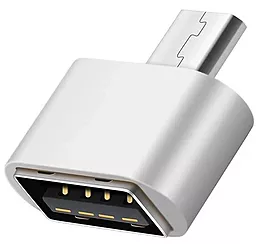 OTG-переходник Earldom ET-OT40 micro USB to USB Silver