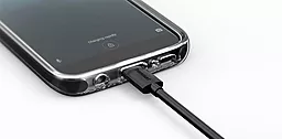 Кабель USB Tronsmart 0.3M micro USB Cable Black/Gold (MUS01) - миниатюра 4