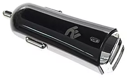 Автомобільний зарядний пристрій 2E Dual USB Car Charger 3.4A Black (2E-ACRT40-34B)