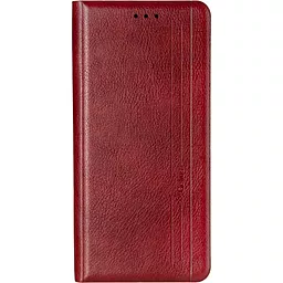 Чехол Gelius Book Cover Leather New Samsung G991 Galaxy S21 Red