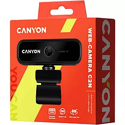 ВЕБ-камера Canyon CNE-HWC2N Black - мініатюра 4
