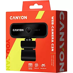 ВЕБ-камера Canyon CNE-HWC2N Black - мініатюра 4 ВЕБ-камера Canyon CNE-HWC2N Black - мініатюра 4