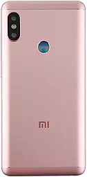 Задняя крышка корпуса Xiaomi Redmi Note 5 / Redmi Note 5 Pro со стеклом камеры Original Rose Gold - фото Задняя крышка корпуса Xiaomi Redmi Note 5 / Redmi Note 5 Pro со стеклом камеры Original Rose Gold