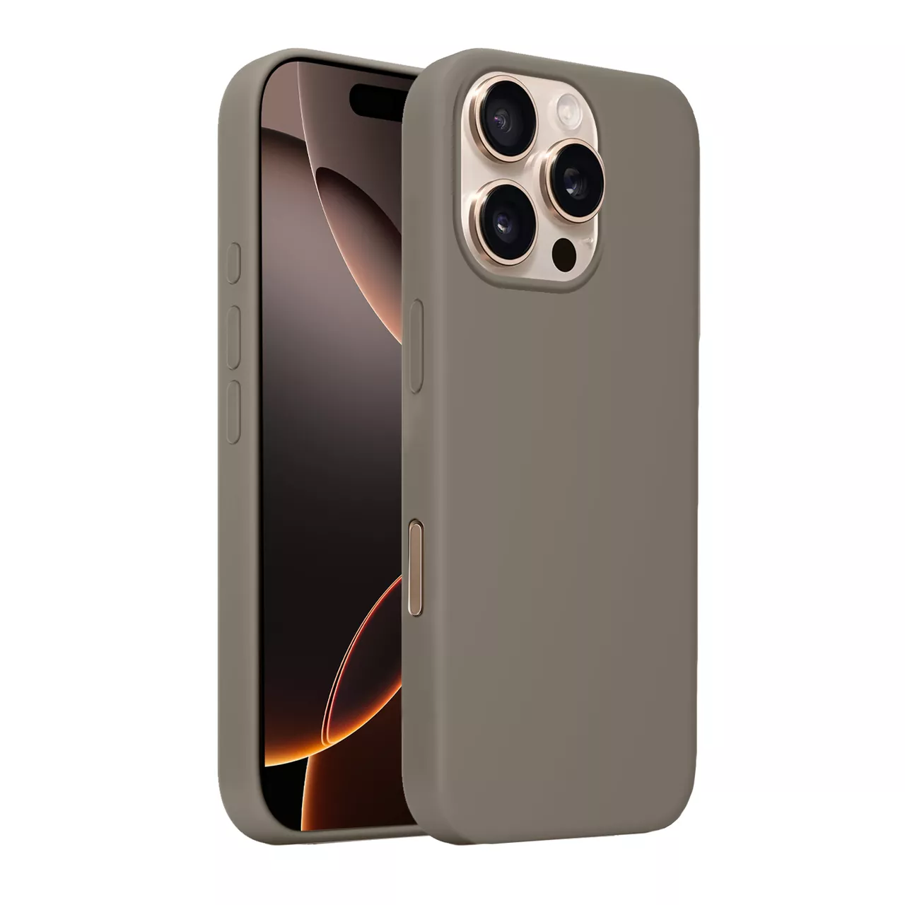 Чехол MAKE Silicone Magnet Pro для Apple iPhone 16 Pro  Clay - фото 4