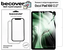 Защитное стекло BeCover для Oscal Pad 100 12.0" (713696) - фото Защитное стекло BeCover для Oscal Pad 100 12.0" (713696)
