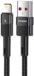 USB Кабель Essager Star 12W 2.4A Lightning Cable Black (EXCL-XC01)