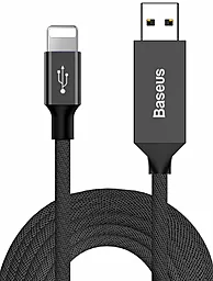 Кабель Baseus USB-A - Lightning 10w 5м cable Black (CALYW-M01)