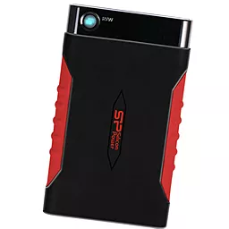 Внешний жесткий диск Silicon Power Armor A15 2TB (SP020TBPHDA15S3L) Black/Red