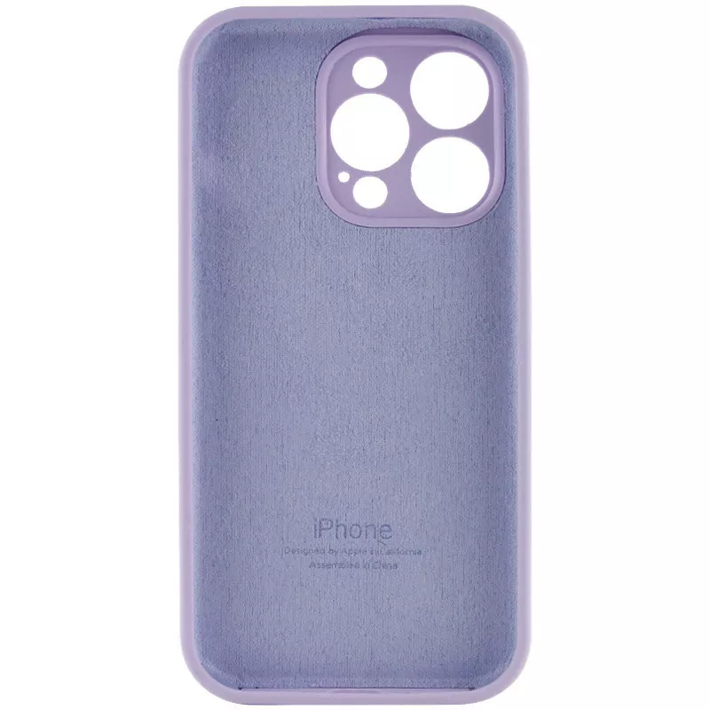 Чохол Silicone Case Full Camera для Apple iPhone 13 Pro Max  Lilac - фото 2
