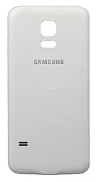 Задняя крышка корпуса Samsung Galaxy S5 mini G800H  Shimmery White