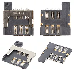 Конектор SIM-карти Fly FS452 - фото Конектор SIM-карти Fly FS452
