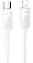 Кабель Hoco X114 Energy USB Type-C - Lightning 27w 3a 1м PD сable White - фото Кабель Hoco X114 Energy USB Type-C - Lightning 27w 3a 1м PD сable White