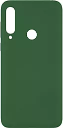 Чехол Epik Silicone Cover Full without Logo (A) Huawei Y6p Dark Green