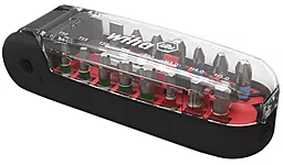 Отвёртка с набором бит Wiha Crocodile Mouth Bit Black 17 Piece Black