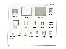 BGA трафарет (для реболлинга) BGA B404-2 для Apple iPhone 4S - фото BGA трафарет (для реболлинга) BGA B404-2 для Apple iPhone 4S