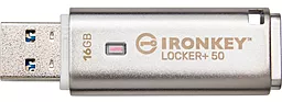 Флешка Kingston 16 GB IronKey Locker+ 50 (IKLP50/16GB) - мініатюра 4